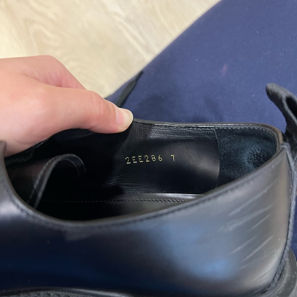 PRADA MEN’s LACE UP SHOES (US size 8,5) - Picture 6 of 6